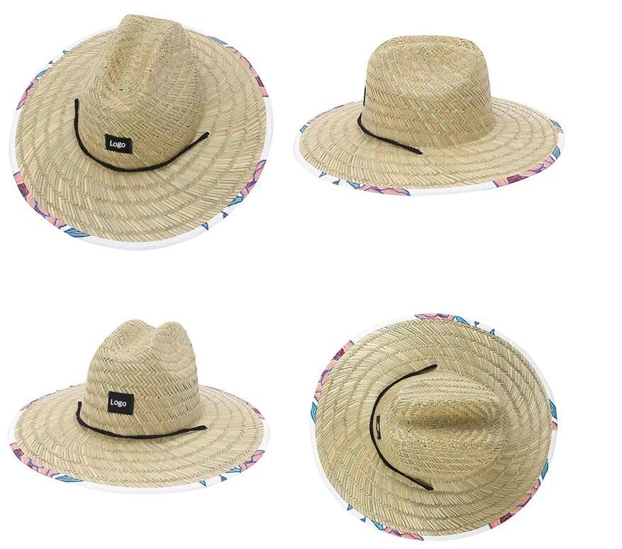 Chapeau homme paille naturelle view 3