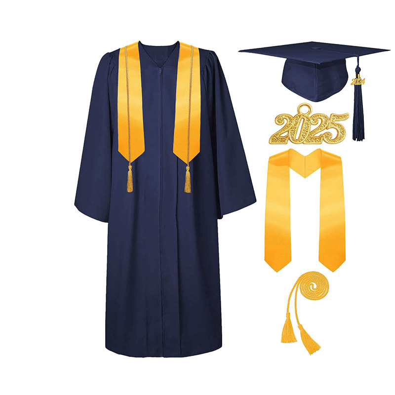 Graduation Gown Tassel Cap Set view 4