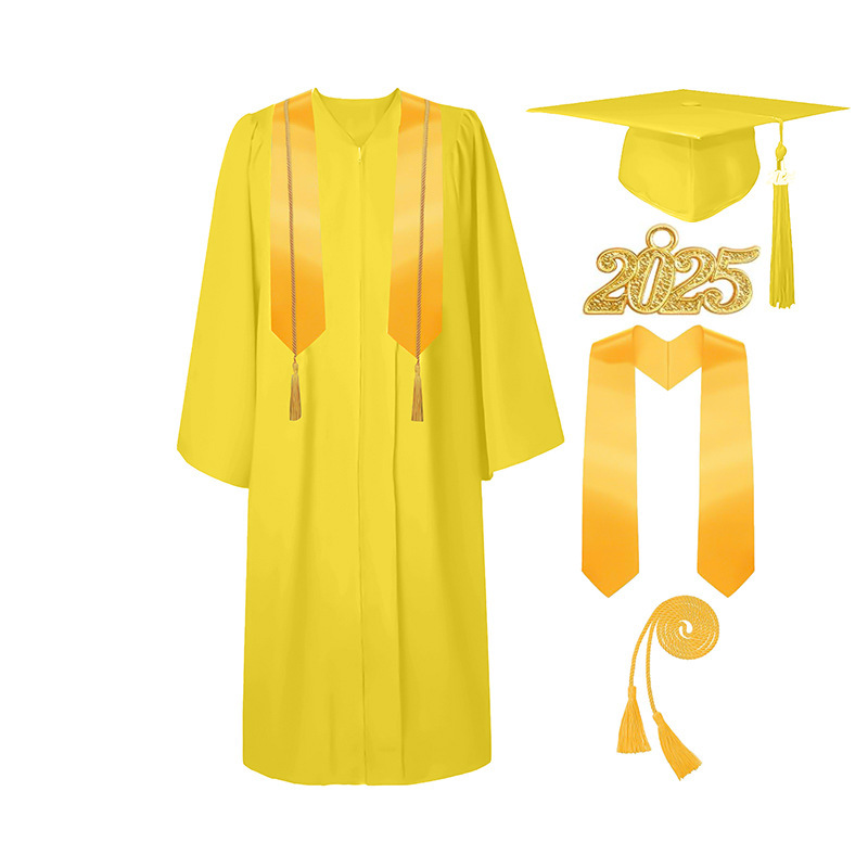 Graduation Gown Tassel Cap Set view 8