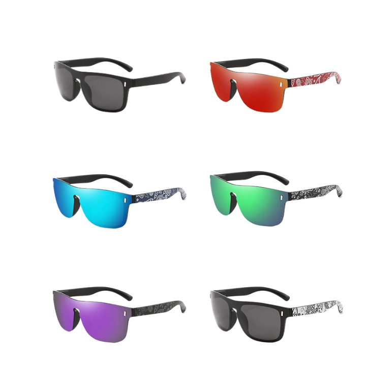 Lunettes de soleil polarisées sport imprimées grandeur nature