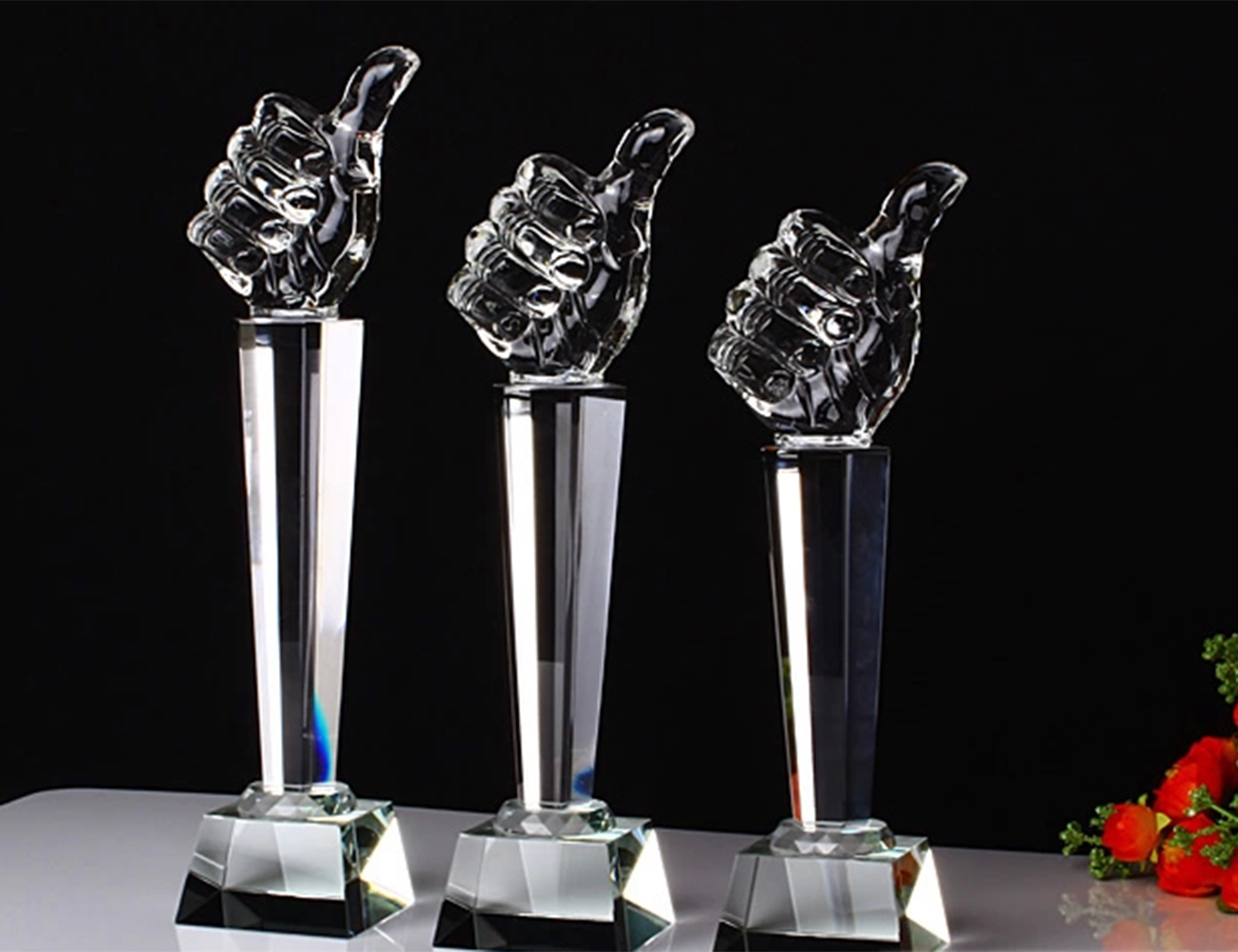 Crystal Trophy Award