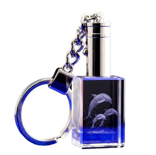 Led Crystal Key Rings