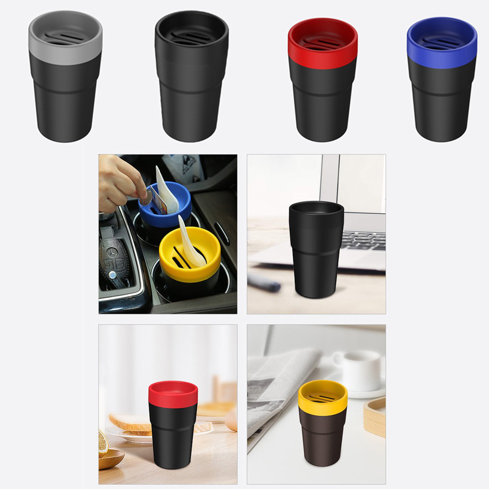 Pièces tissu pièces poubelle 4 en 1 tasse