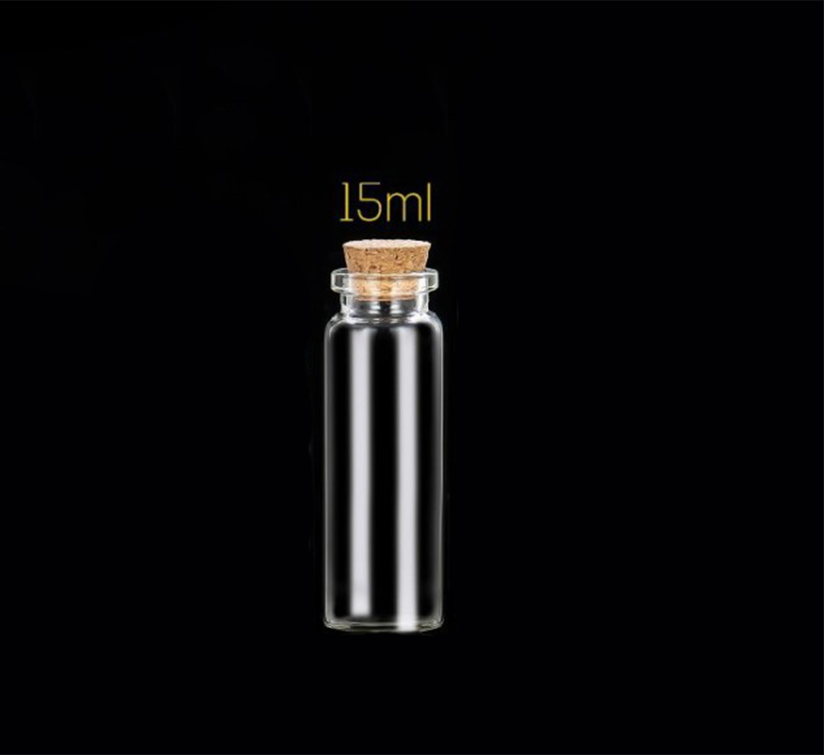 Glass Vials With Cork