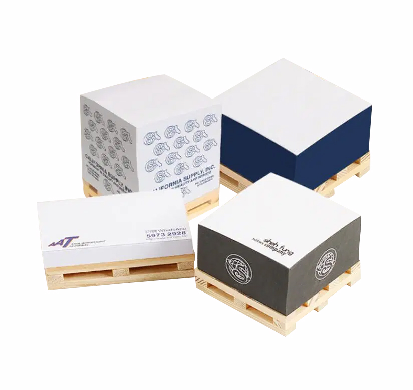 400 Sheet Adhesive Memo Pad Mini Pallet Sticky Note Cube