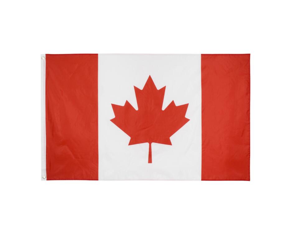 Drapeau polyester canada