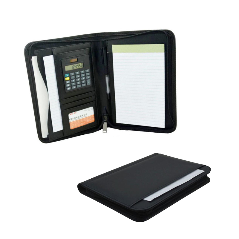 A5 pu padfolio