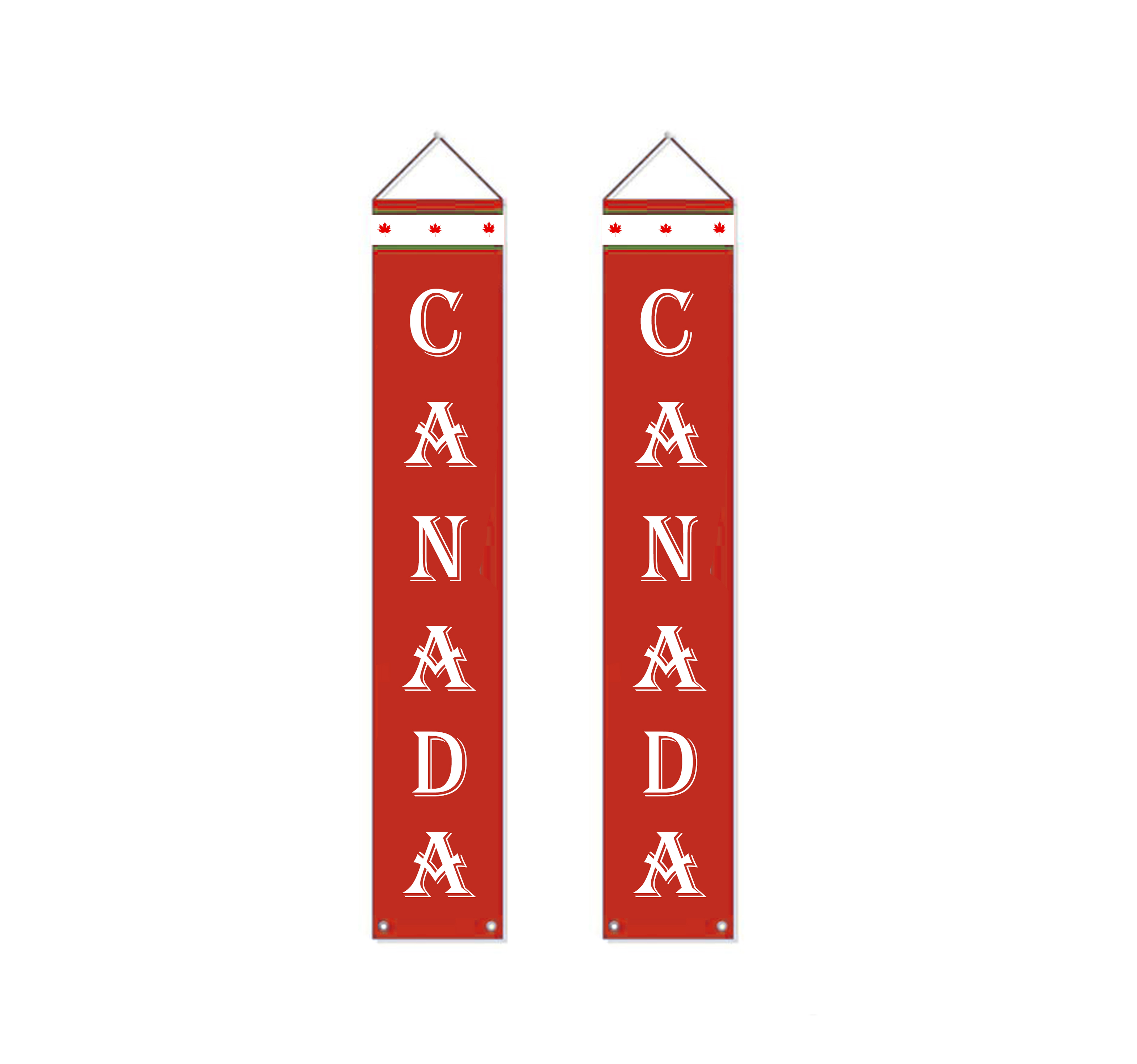 Canada porche signe bannières