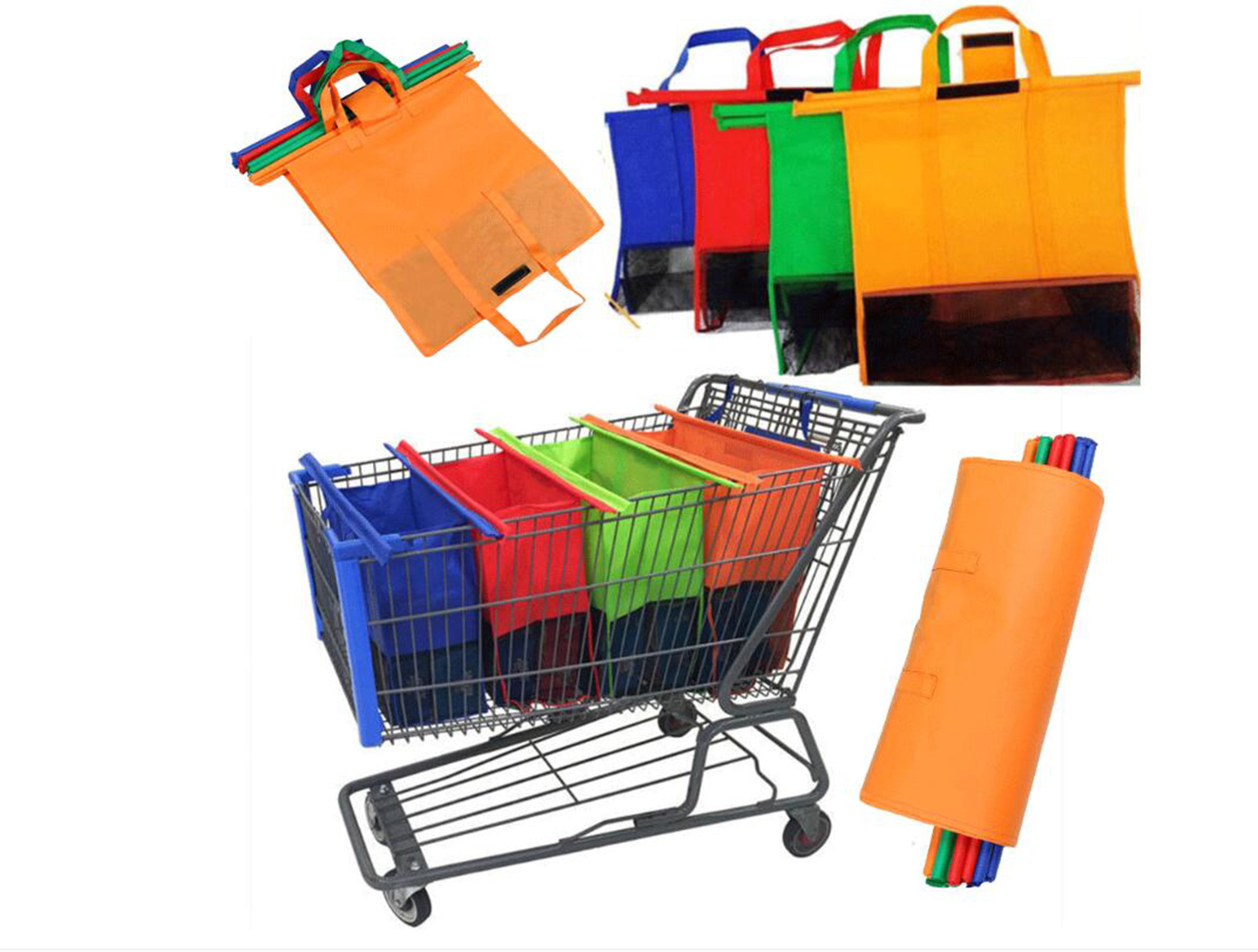 Chariot d'achat sacs chariot