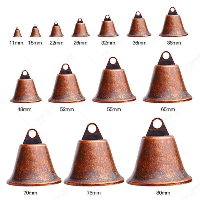 Campanas artesanales para navidad