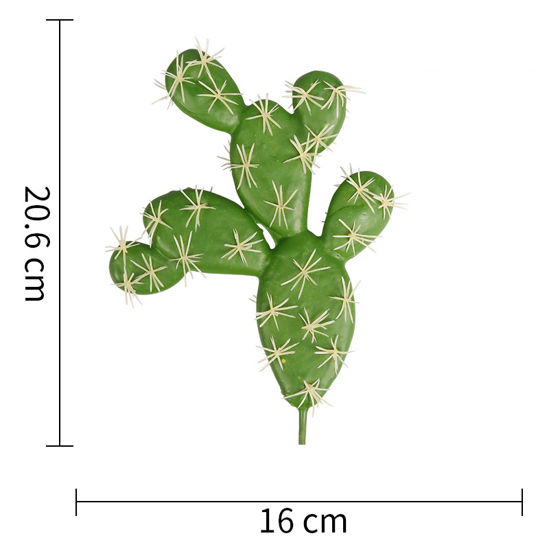Plantas de cactus artificiales