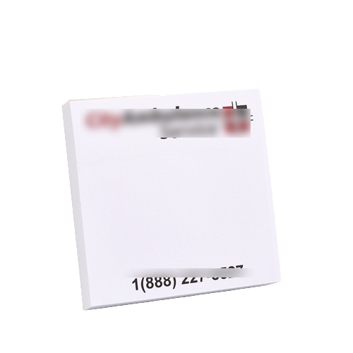 Personnaliser le bloc-notes adhésif carré view 2