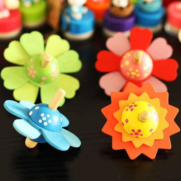 Spinner de fleurs coloré