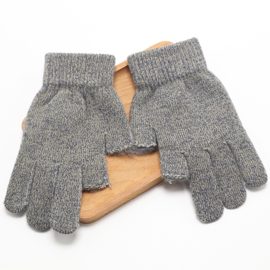 Cotton Knitted Winter Gloves view 2