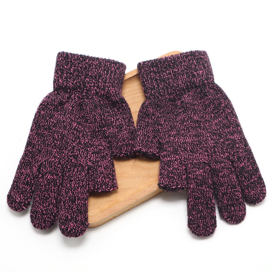 Cotton Knitted Winter Gloves view 3