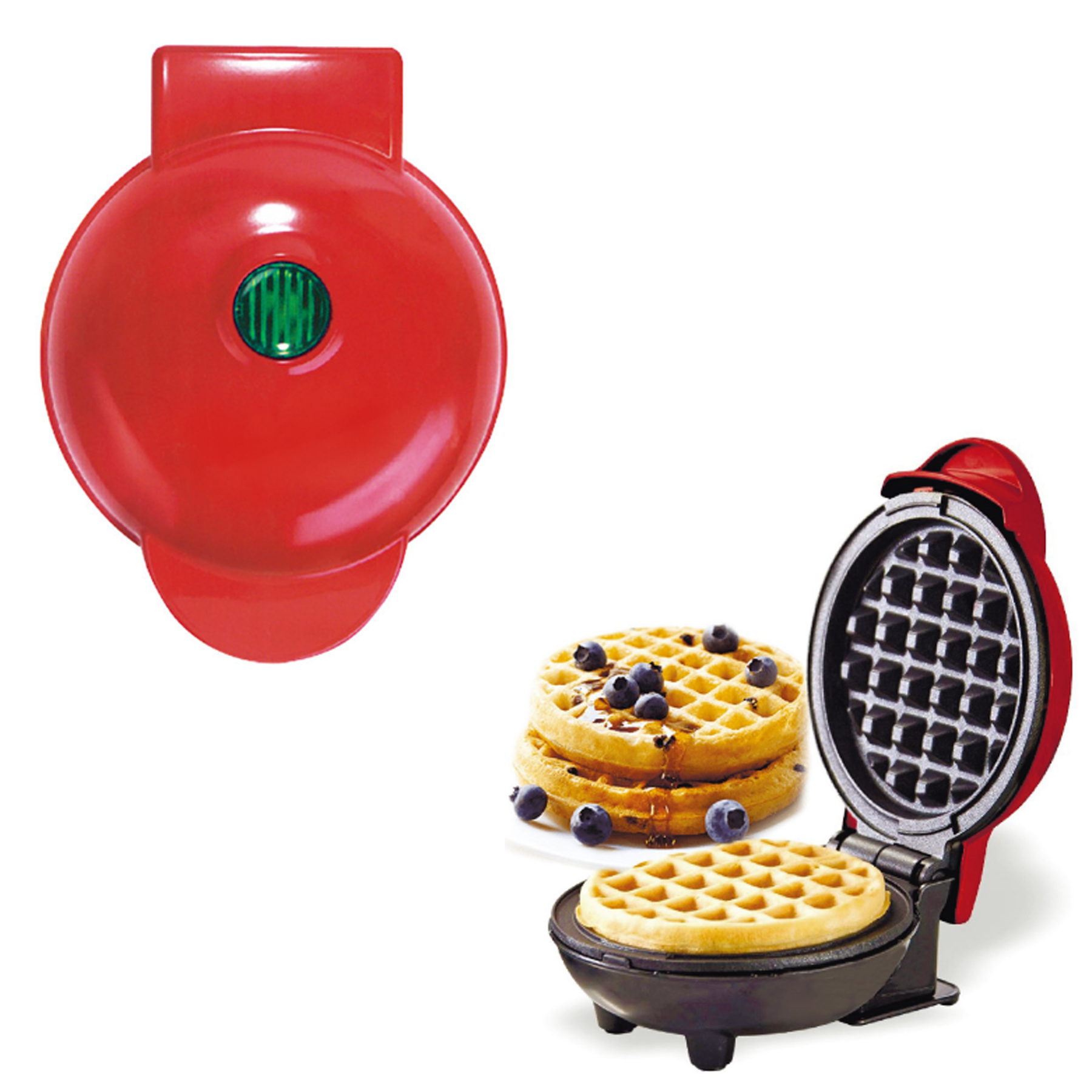 Mini fabricante para waffles