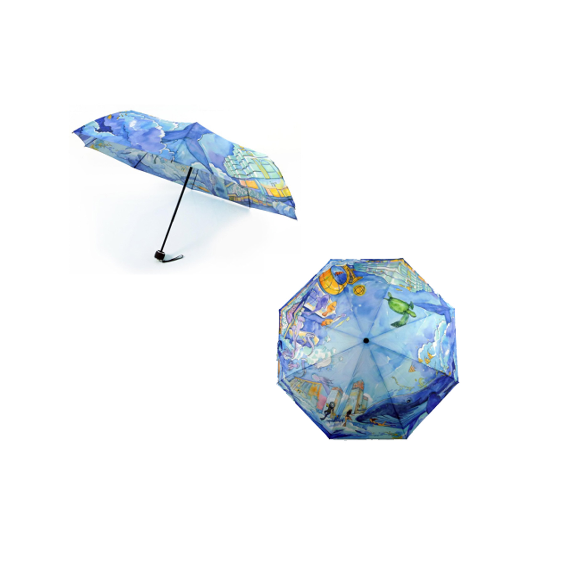 Folding Umbrella For Backpack