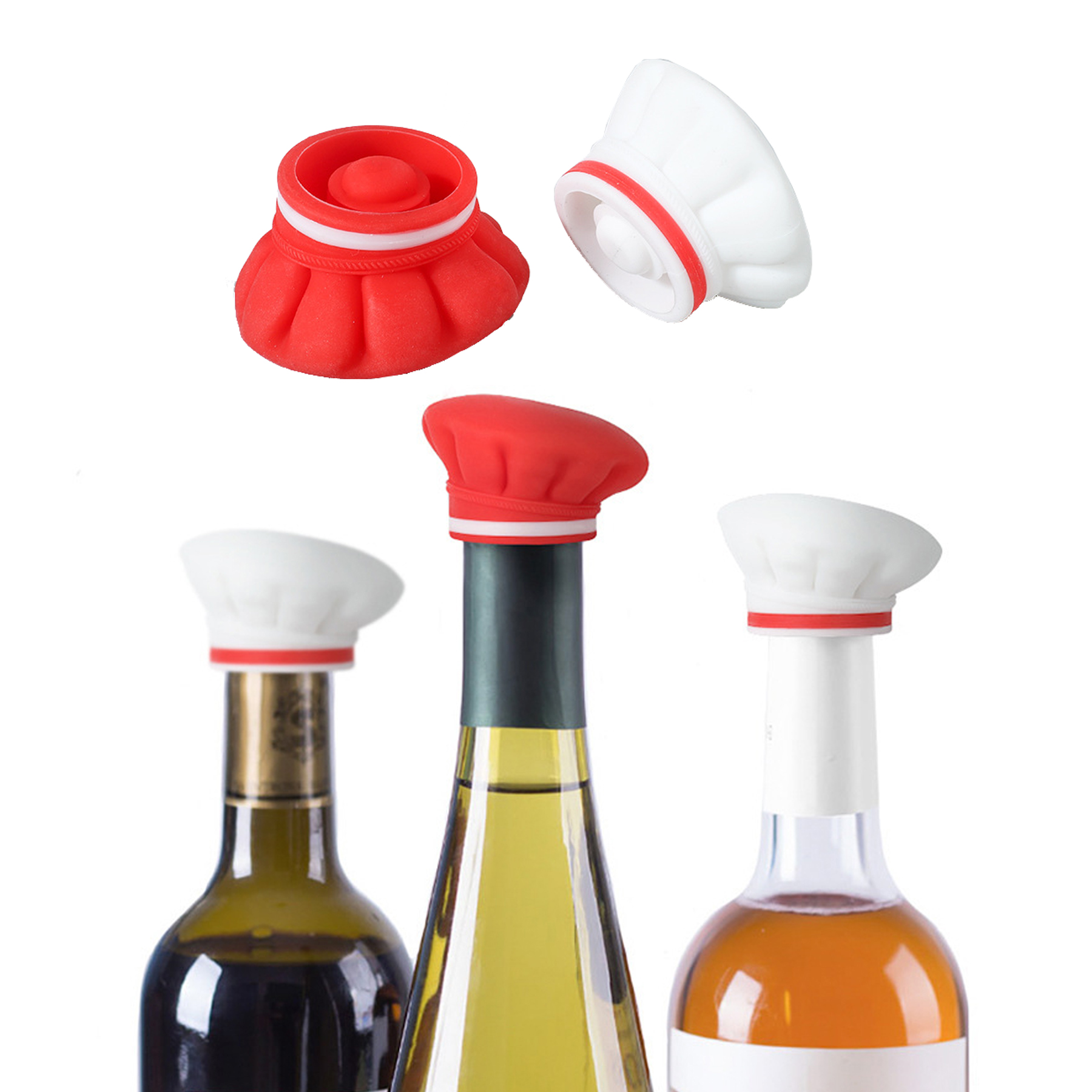 Corchos de vino reutilizables