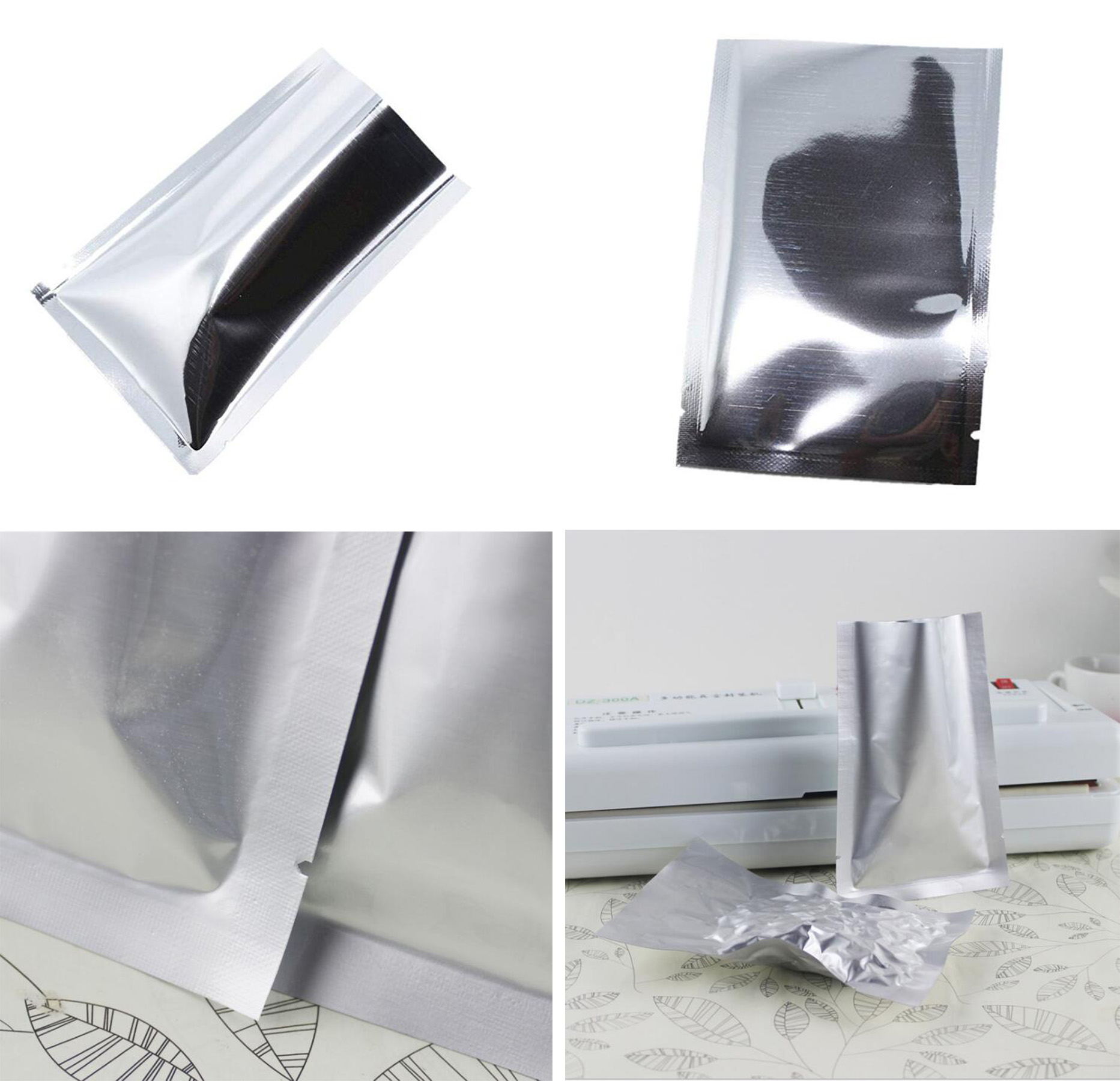 Sac d'emballage thermo-scellable en aluminium