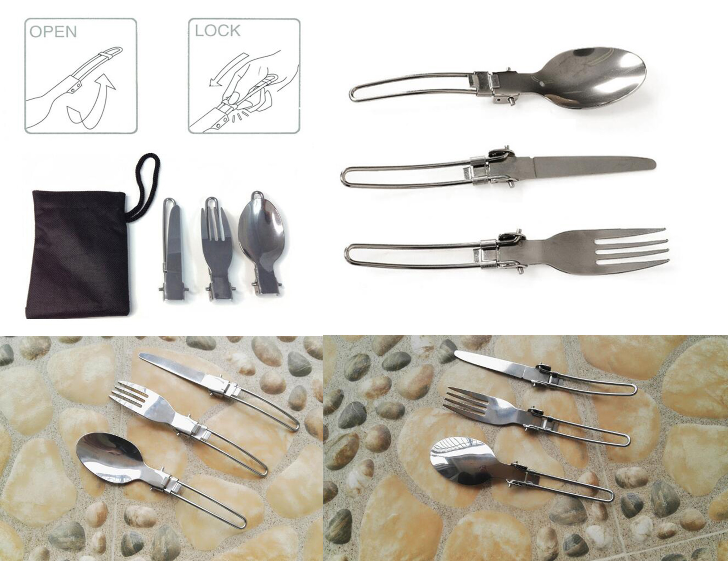Stainless Utensil Set
