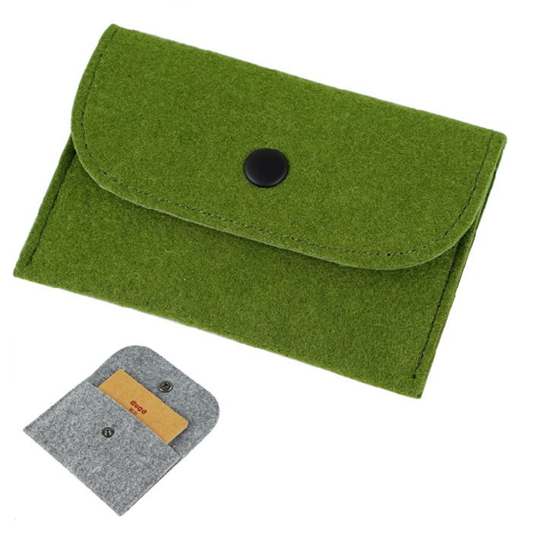 Feutre casque pièce poche sac femme porte-cartes