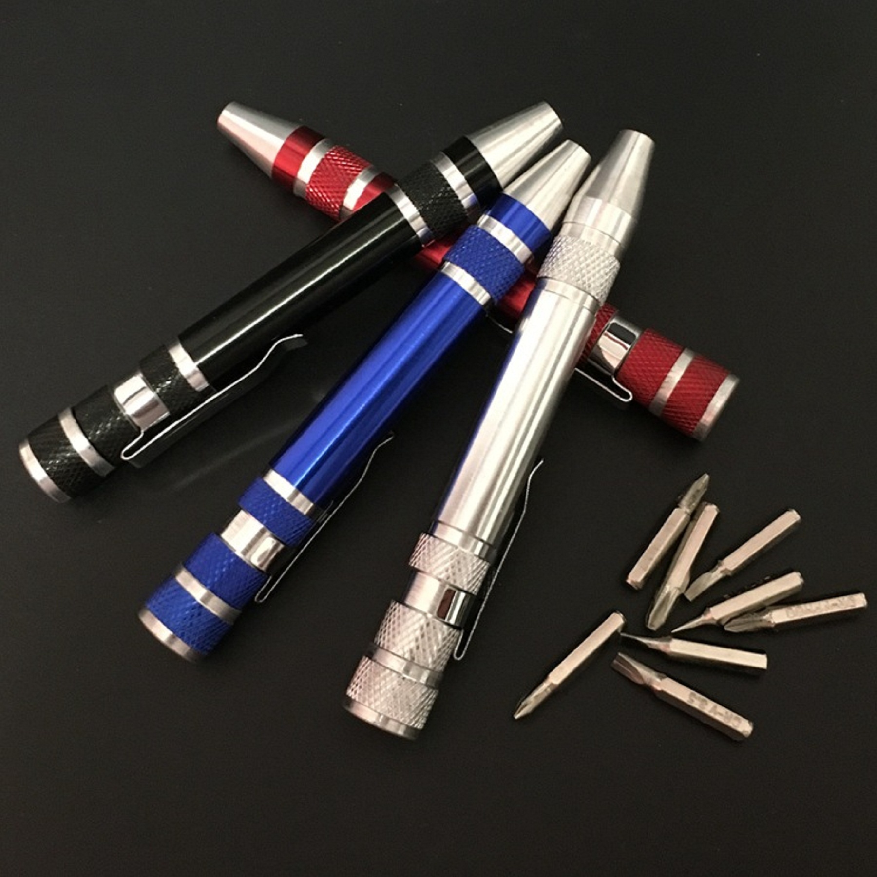 Kit de tournevis en métal 8 bits