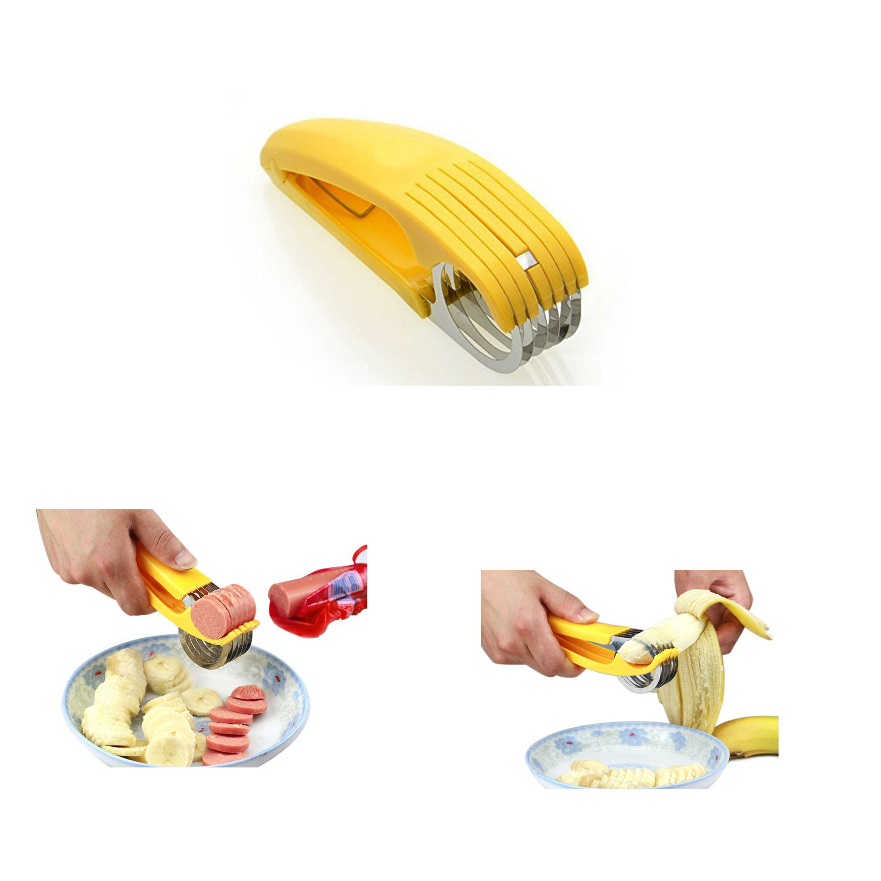Banana Slicer Fruit Cutter