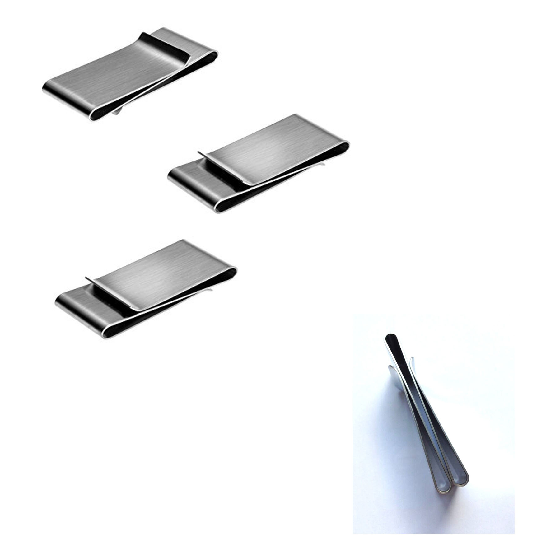 Double-sided Stainless Steel Money Clip