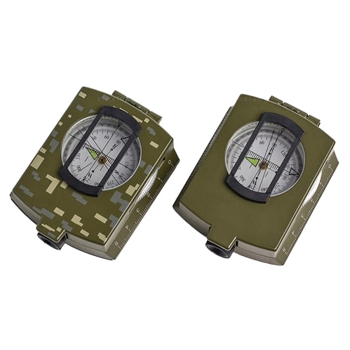 Nous militaire boussole lentille