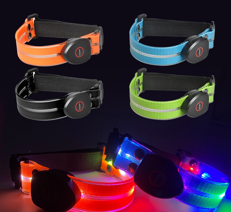 Usb lampe brassard rechargeable led