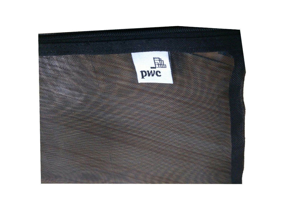 Sac en maille zippée