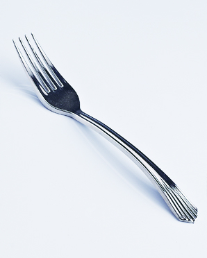 Fourche en plastique