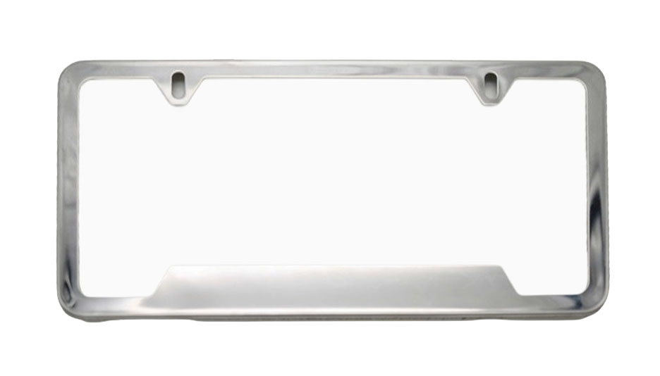 Cadre de licence en inox