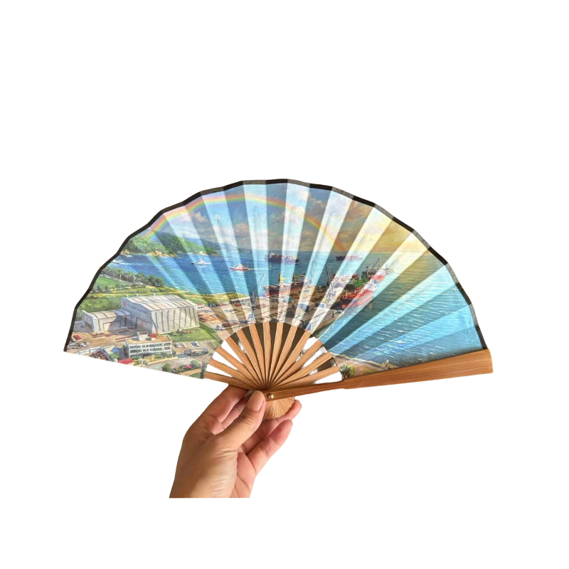 Folding Bamboo Fan