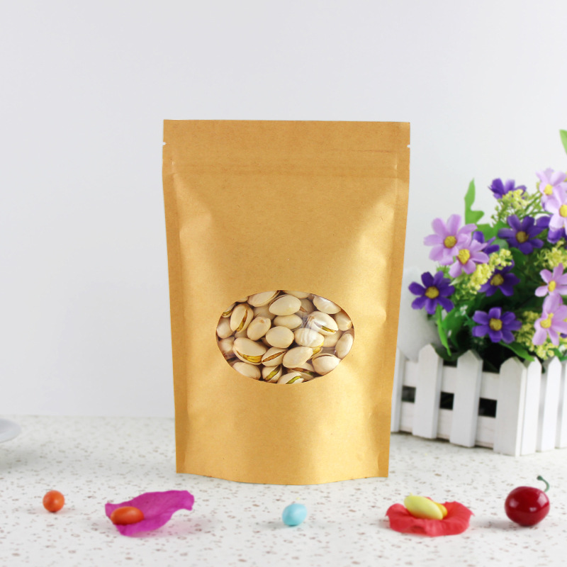 Sac en papier avec fenêtre