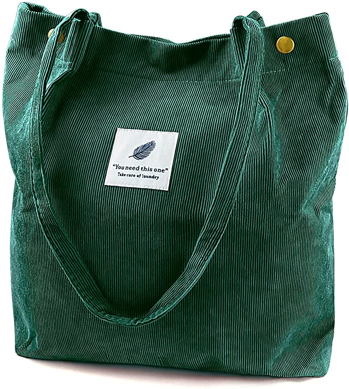 Corduroy Tote Bag