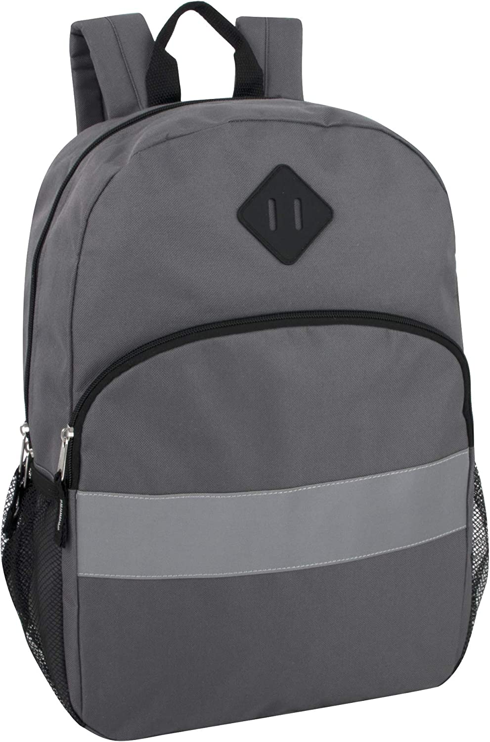 Solid Color Backpack For School