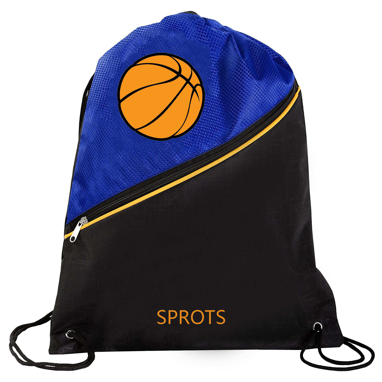 Sac à dos à cordon zippé