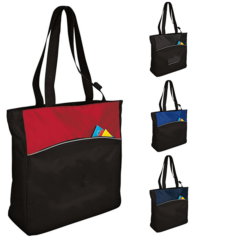 Deux tons trade tote bag