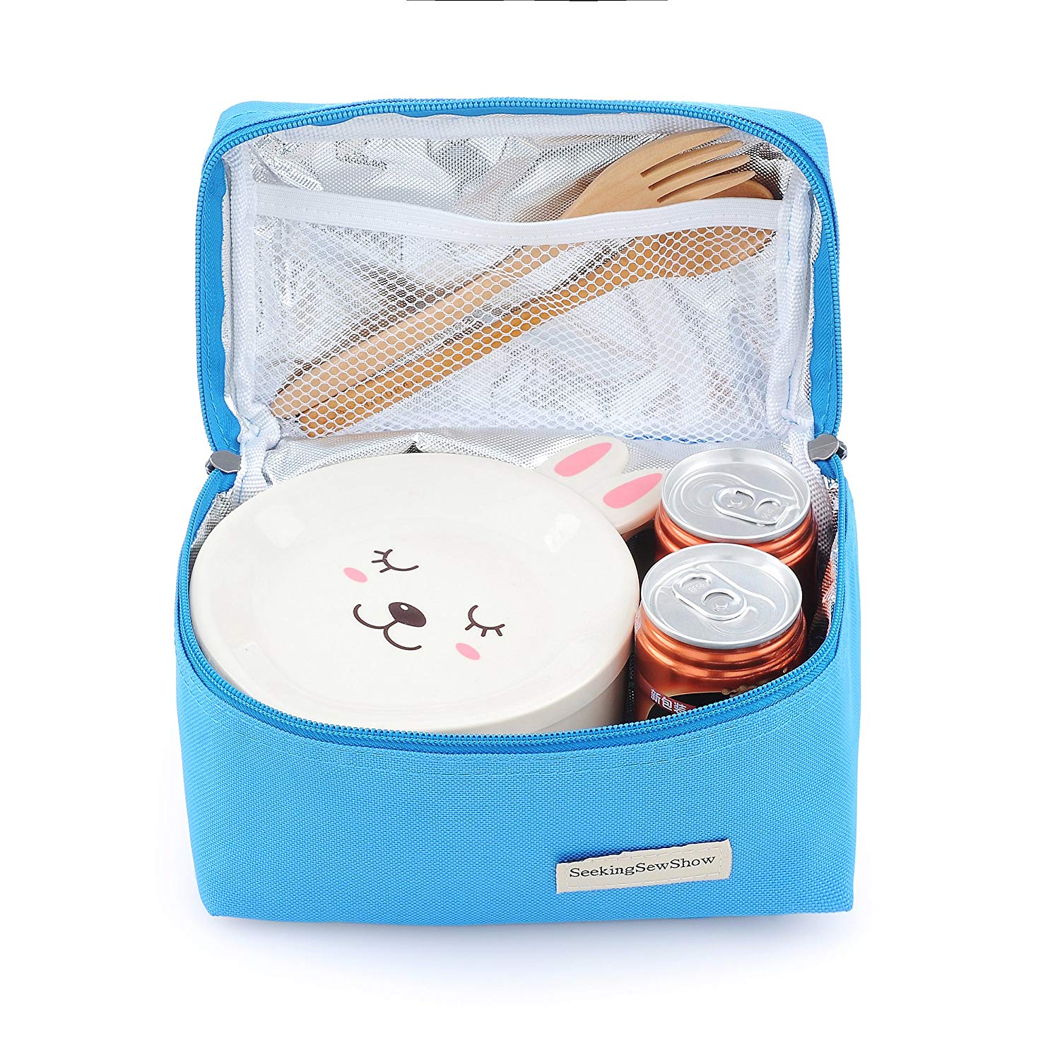 Portable Thermal Insulated Tote Lunch Bag