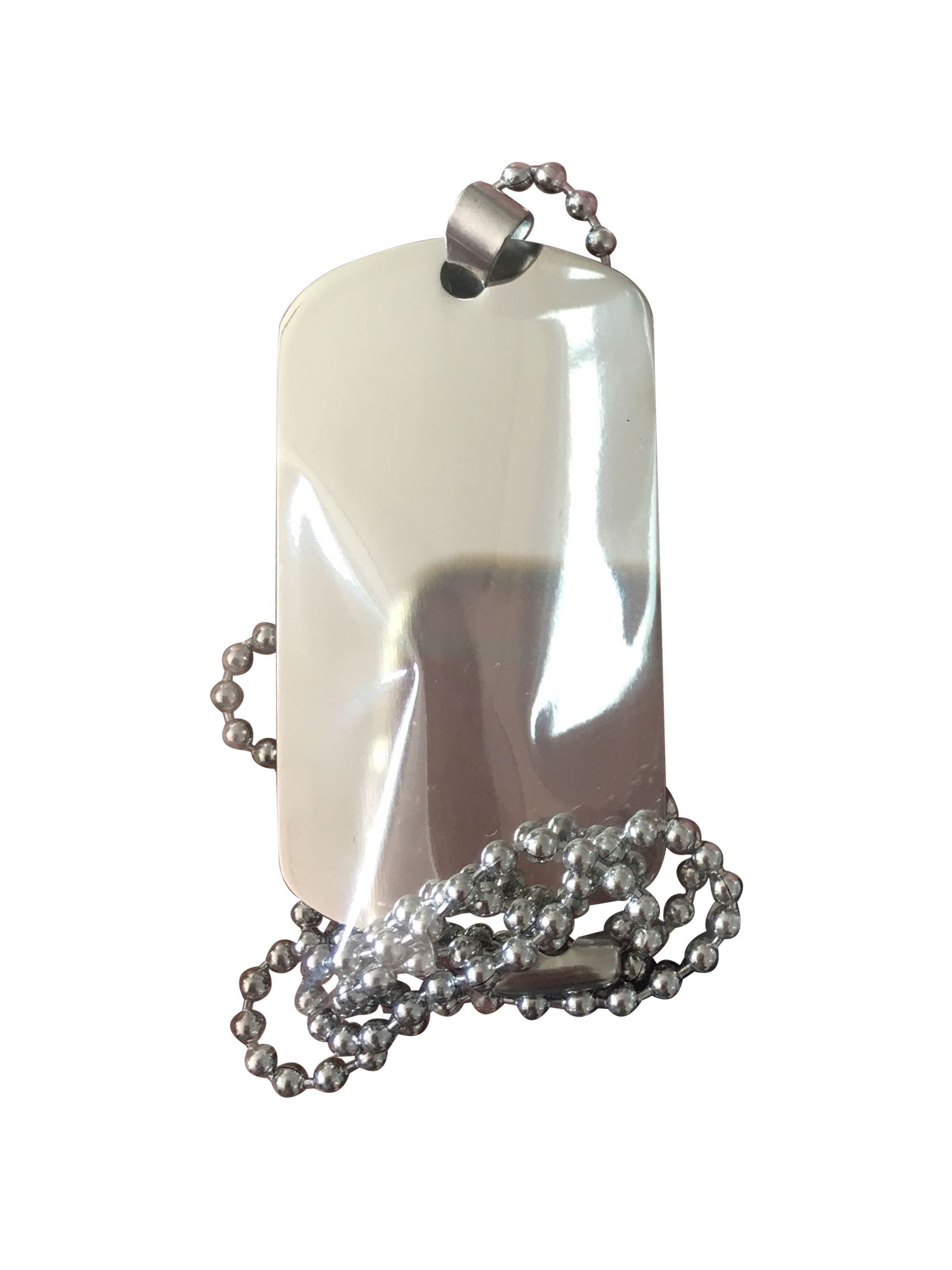Id badge tag chien