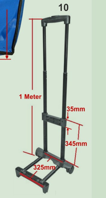 3-stage External Telescopic Trolley