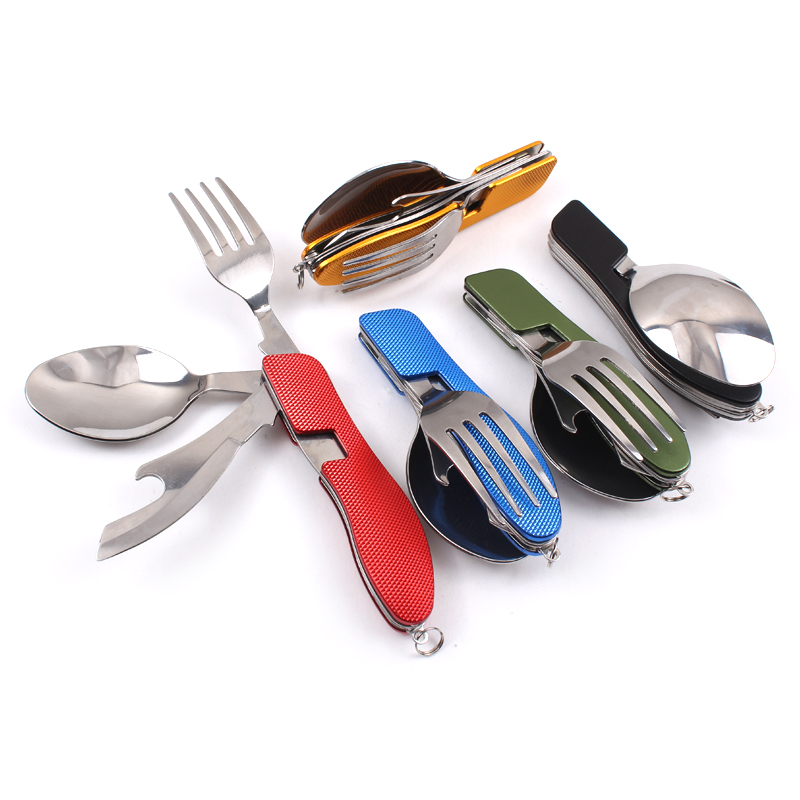 Plegable cuchillo de mesa multifunción