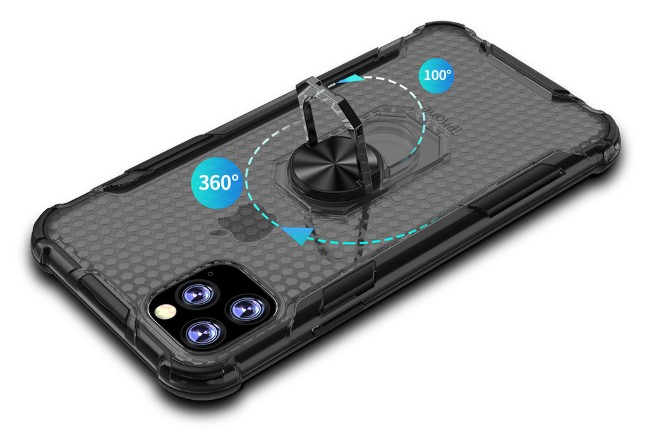Boîtier iphone 11 avec popsock intégré view 3