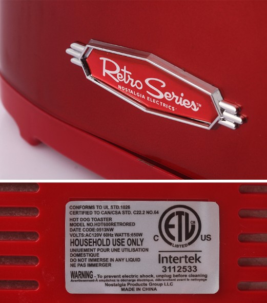 Grille-pain pour hot dog