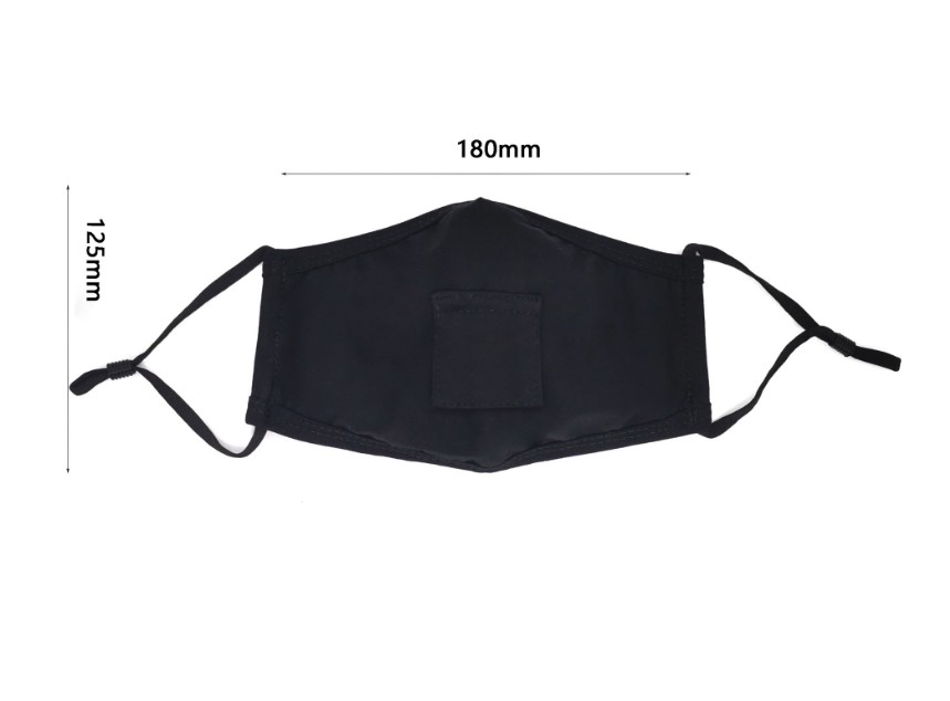 2ply Face Mask With Straw Hole