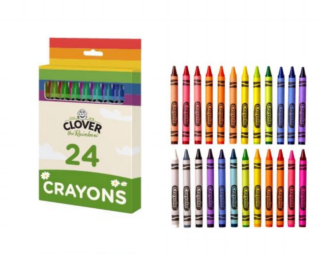 De colores crayones