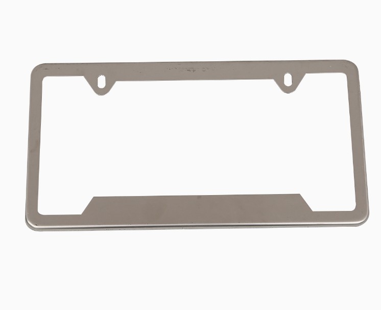 Cadre de plaque d'immatriculation en plastique personnalisé