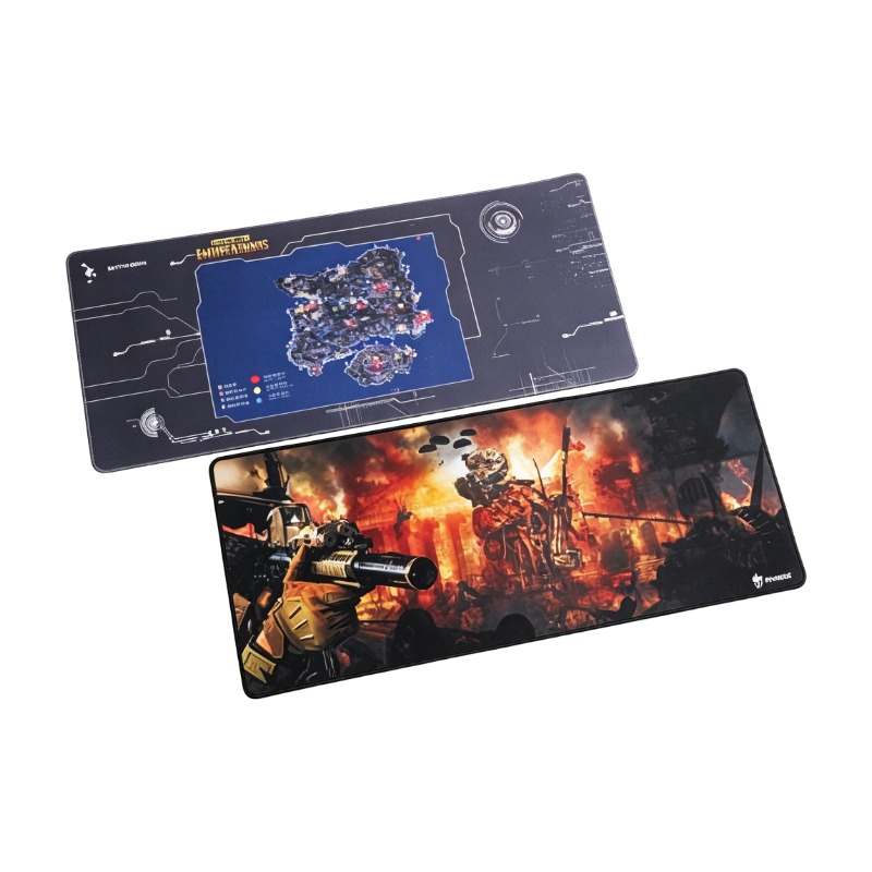 11.8 X 23.6in Full Color Print Mouse Pad With Stitched Edge