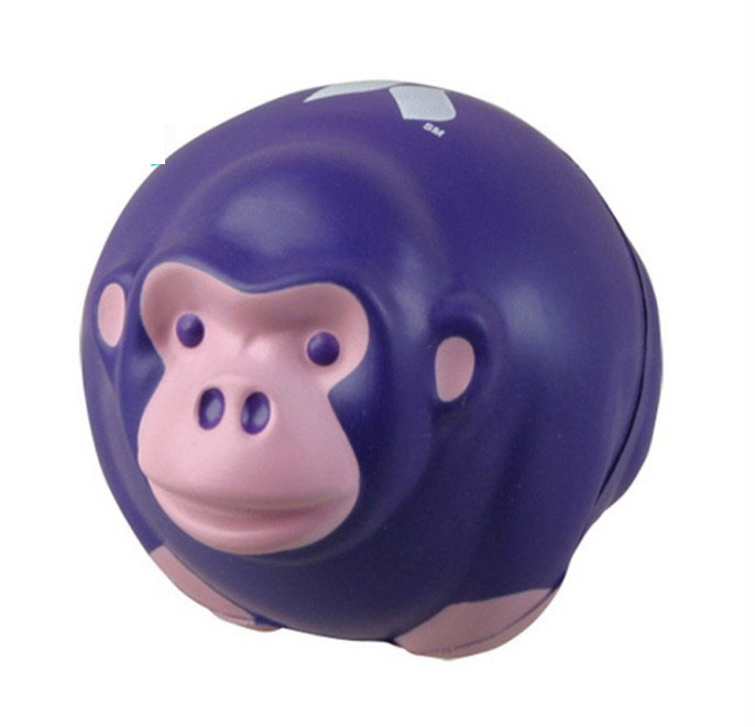 Gorille balle de stress dégradable